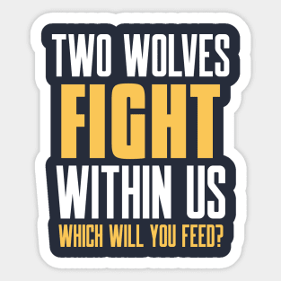 Wolf Howling T-shirt Sticker